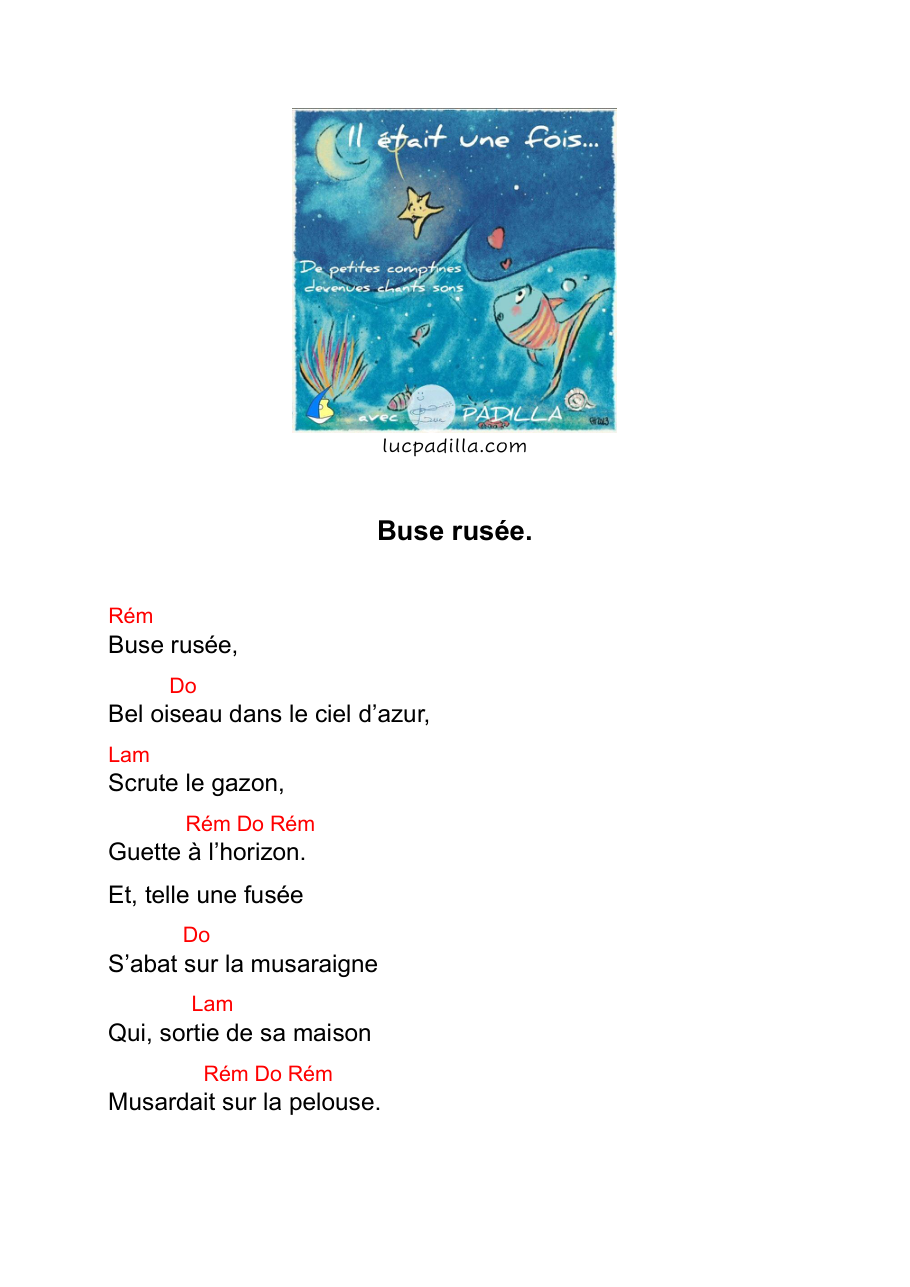 Tableau des accords