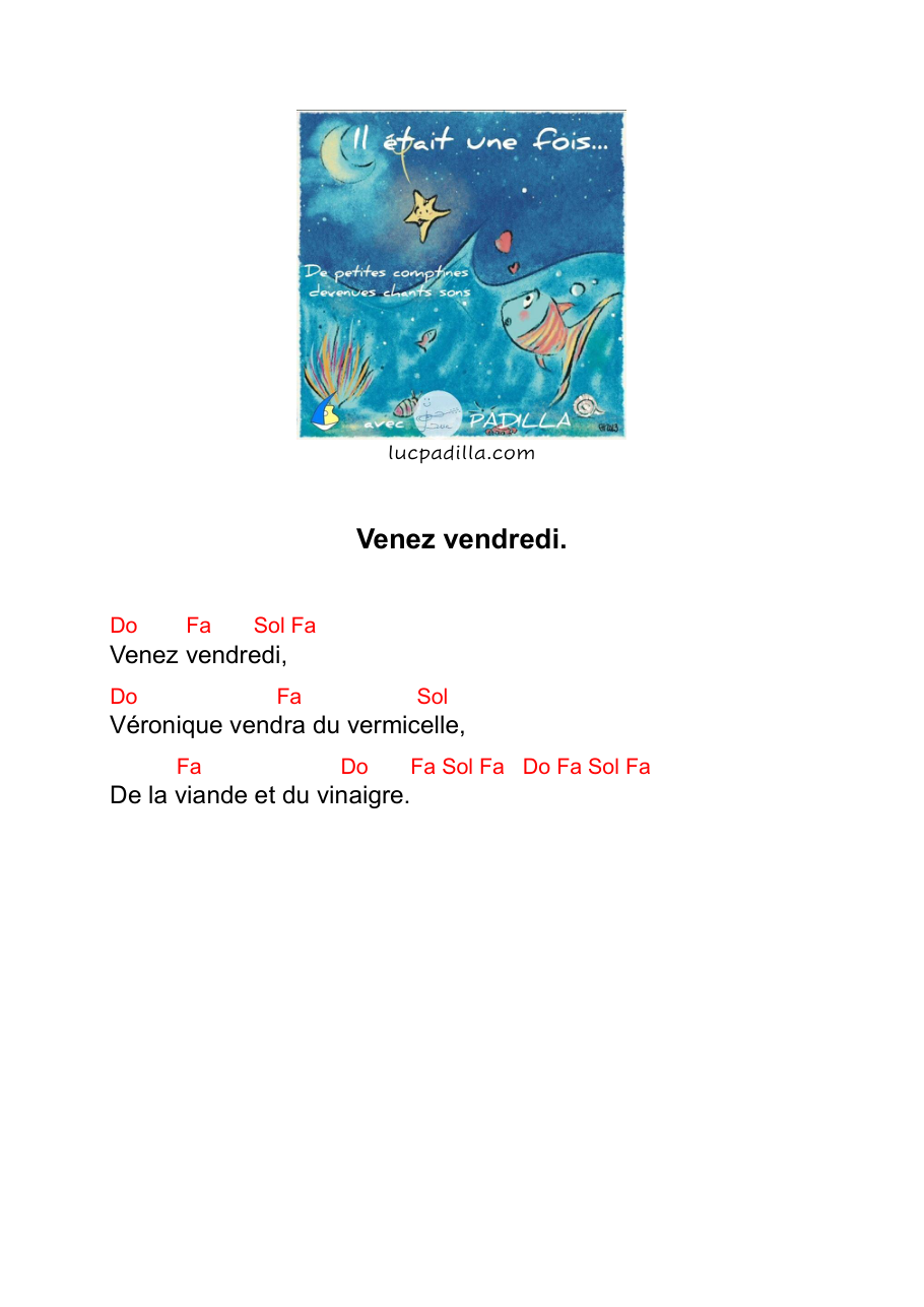 Tableau des accords