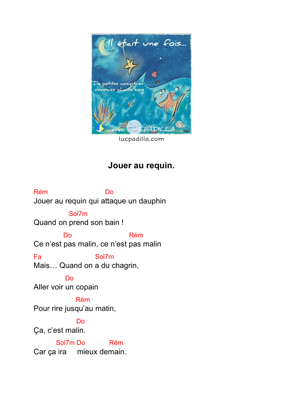 Tableau des accords