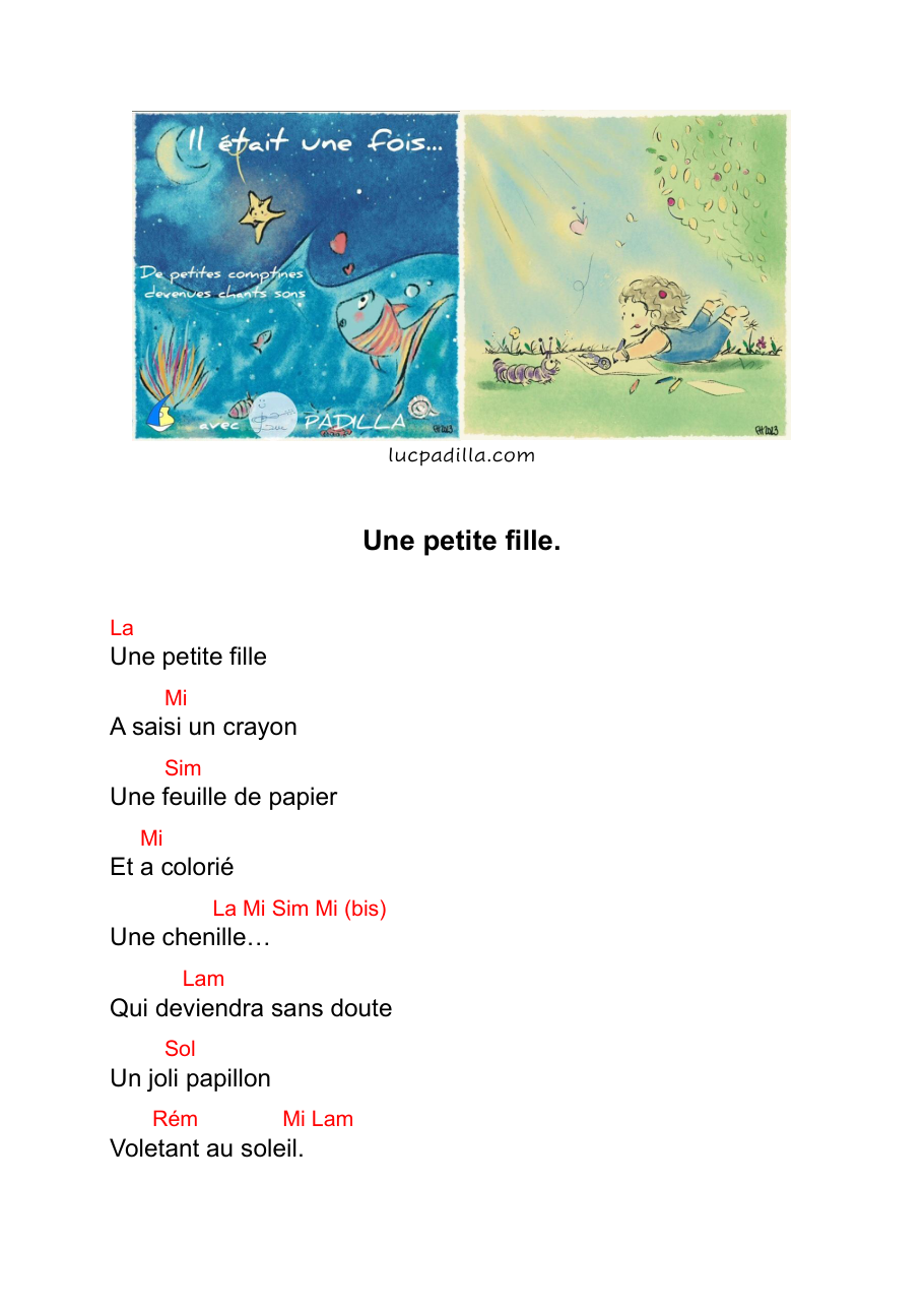 Tableau des accords